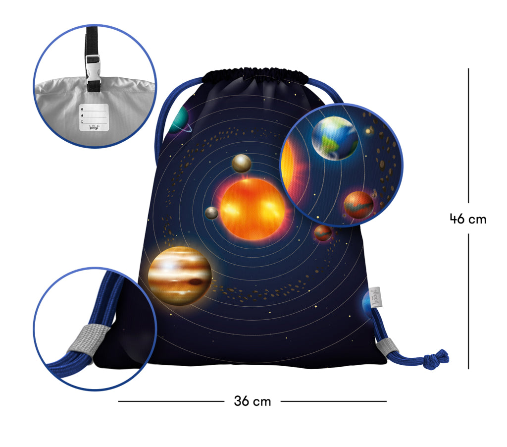 Turnbeutel Planeten
