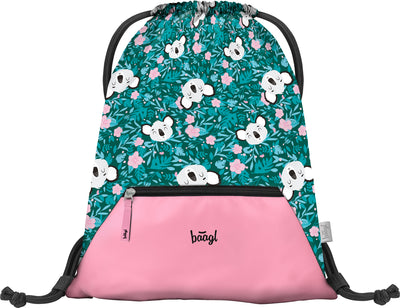 Turnbeutel mit Tasche Baby Koala