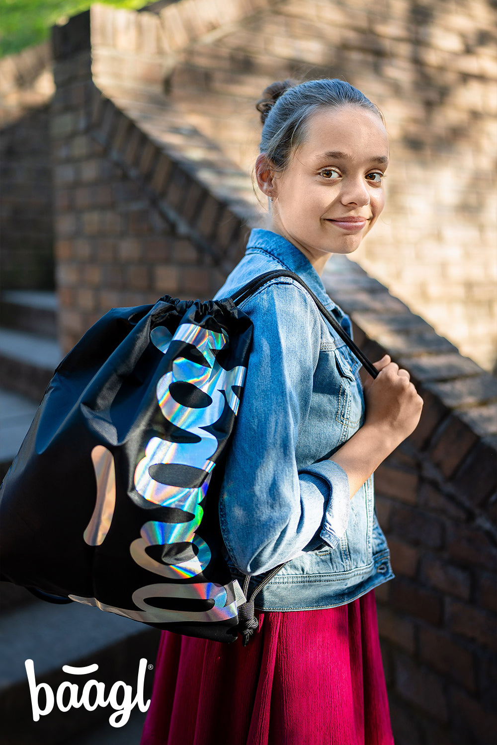 Turnbeutel Metallic Holo