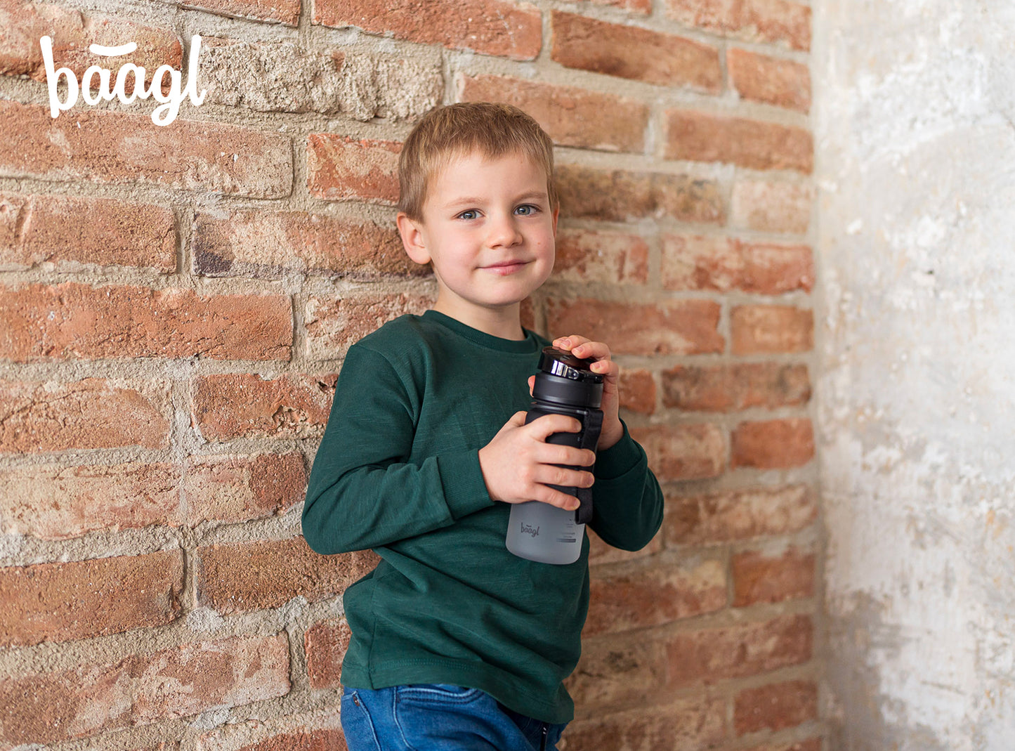 Tritan Trinkflasche Gradient Wolf, 350 ml