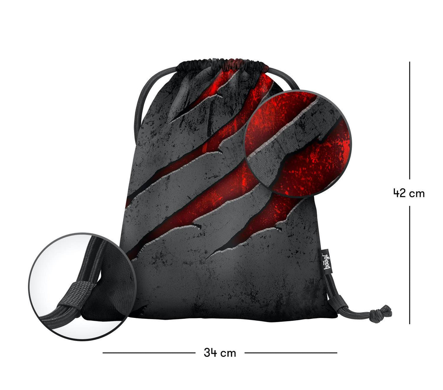 Core Lava Rucksack-Set 5tlg: Rucksack, Federmäppchen, Turnbeutel, Geldbörse, Heftmappe
