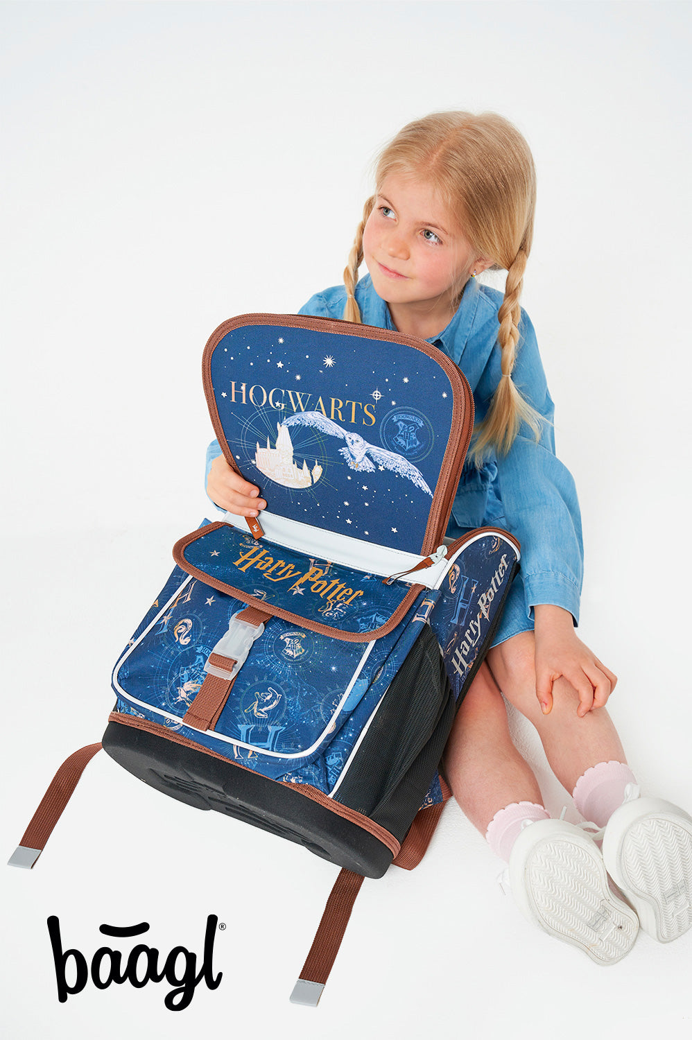 Zippy Harry Potter Hogwarts Schulranzen-Set 5tlg: Schulranzen, Federmäppchen, Turnbeutel, Brotdose, Geldbörse