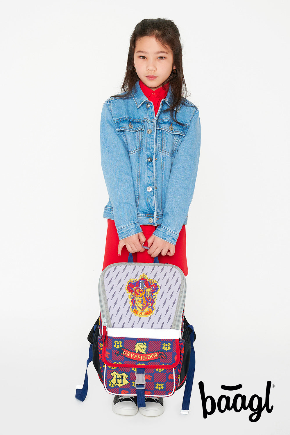 Zippy Harry Potter Gryffindor Schulranzen-Set 5tlg: Schulranzen, Federmäppchen, Turnbeutel, Brotdose, Geldbörse