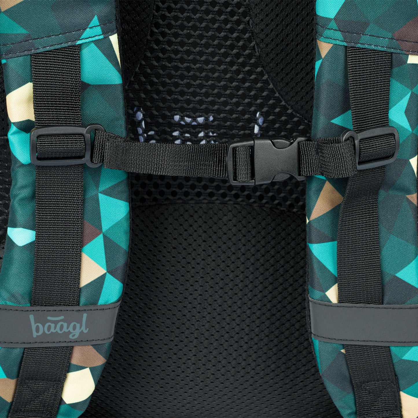 Skate Polygon Rucksack-Set 3tlg: Rucksack, Federmäppchen, Turnbeutel