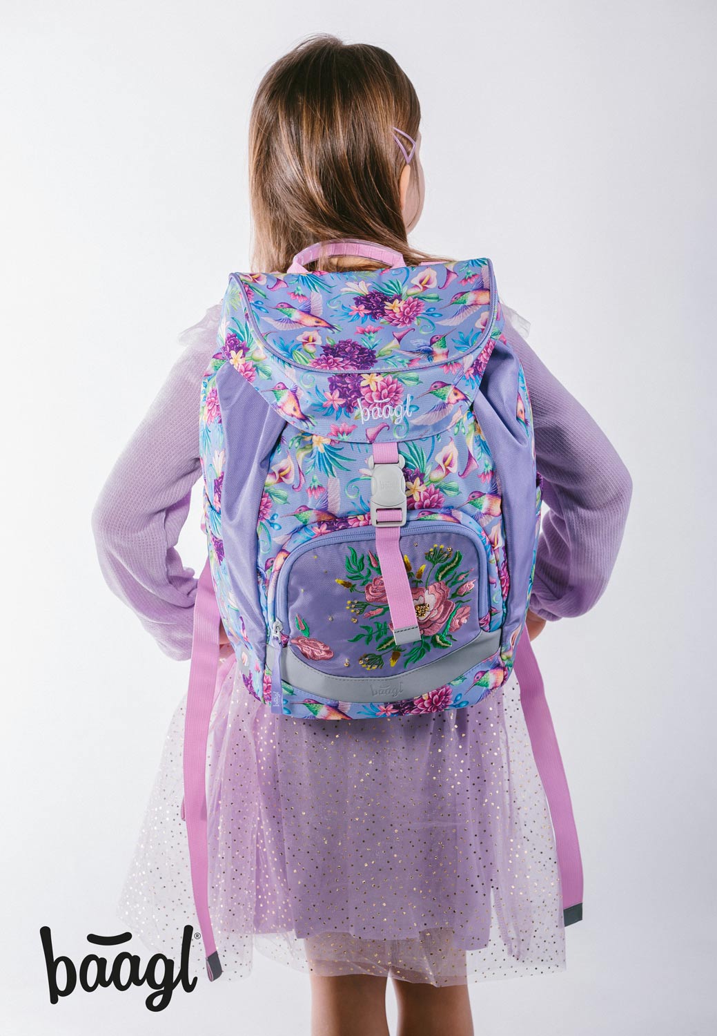 Airy Kolibri Rucksack-Set 3tlg: Rucksack, Federmäppchen, Turnbeutel