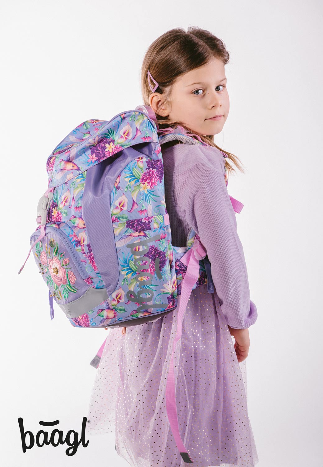 Airy Kolibri Rucksack-Set 3tlg: Rucksack, Federmäppchen, Turnbeutel