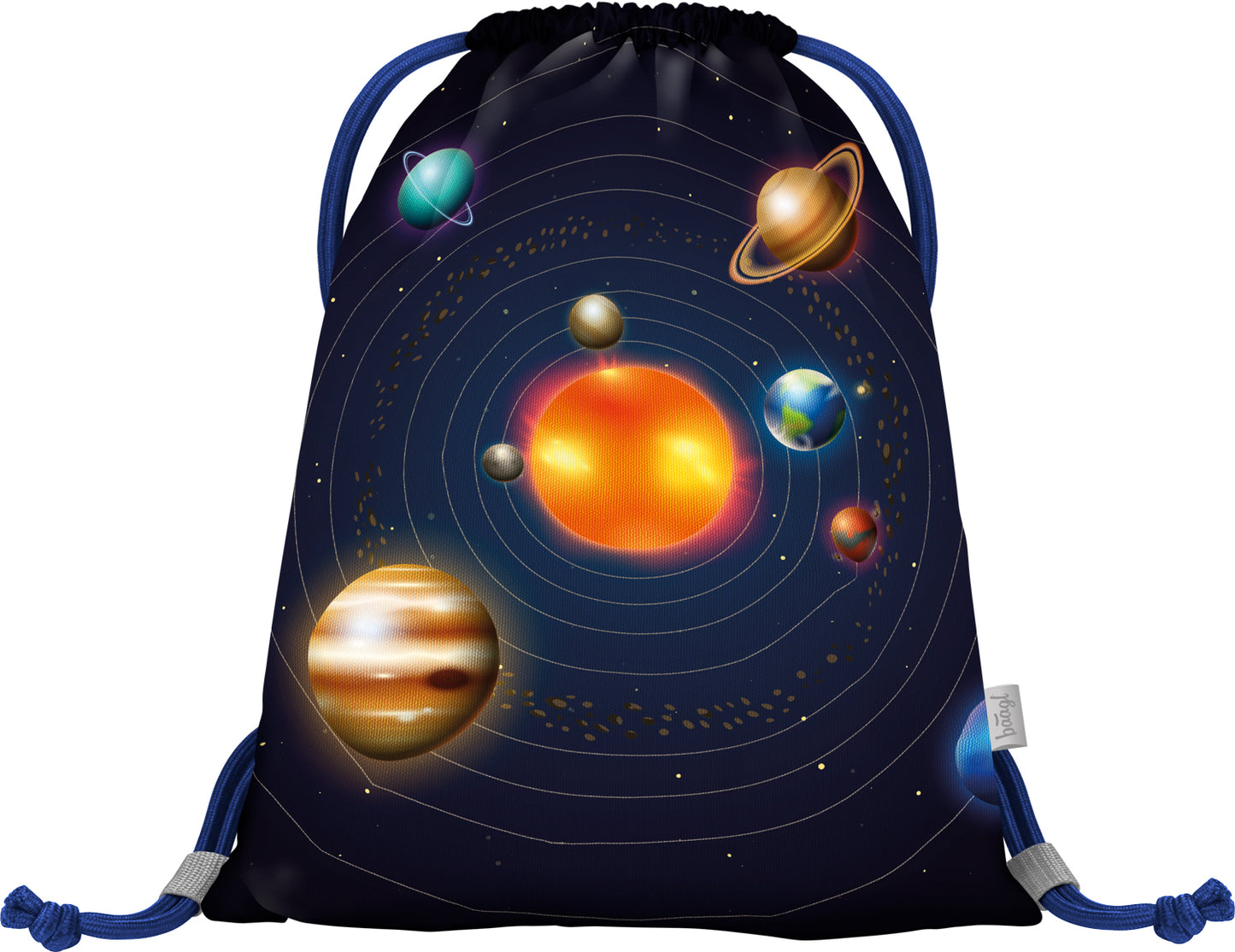 Airy Planeten Rucksack-Set 3tlg: Rucksack, Federmäppchen, Turnbeutel