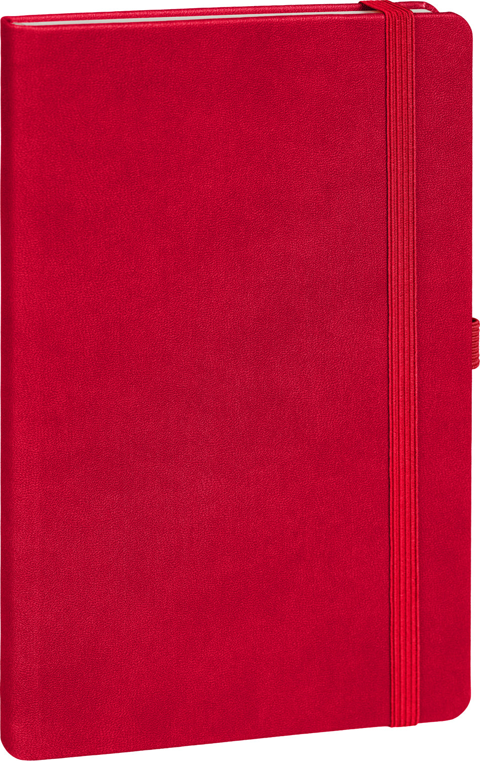 Notizbuch Rot, gepunktet, 13 × 21 cm