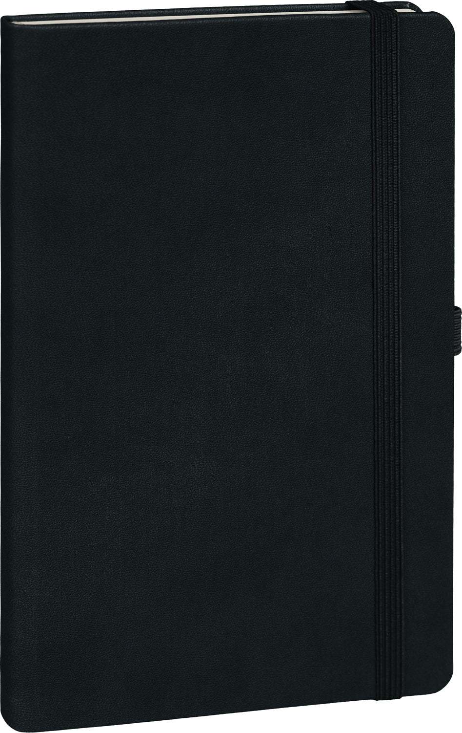 Notizbuch Schwarz, liniert, 13 × 21 cm