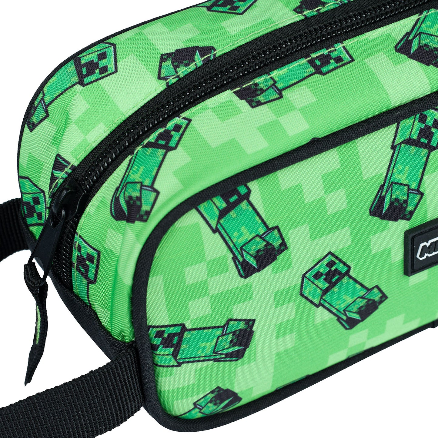 MINECRAFT SET 2 Creeper: Federmäppchen, Turnbeutel