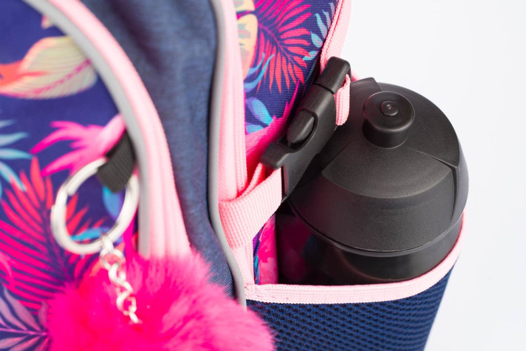 Core Flamingo Rucksack-Set 3tlg: Rucksack, Federmäppchen, Turnbeutel