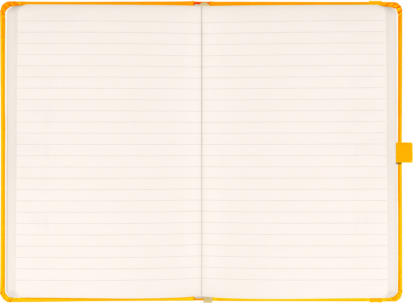 Notizbuch Gelb, liniert, 13 × 21 cm