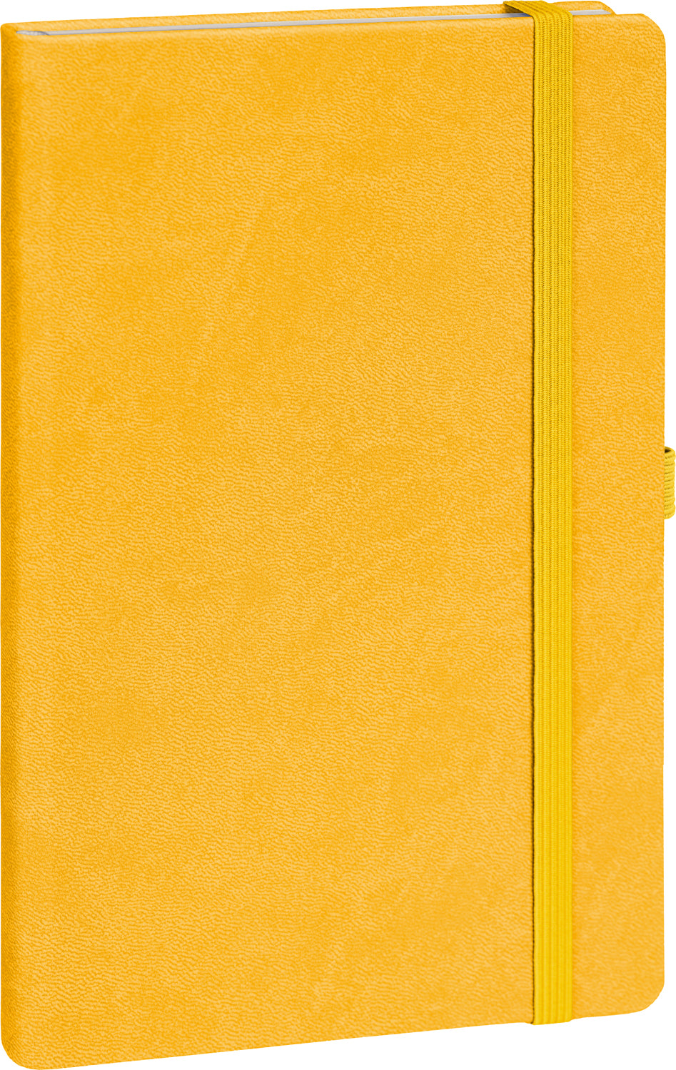 Notizbuch Gelb, gepunktet, 13 × 21 cm