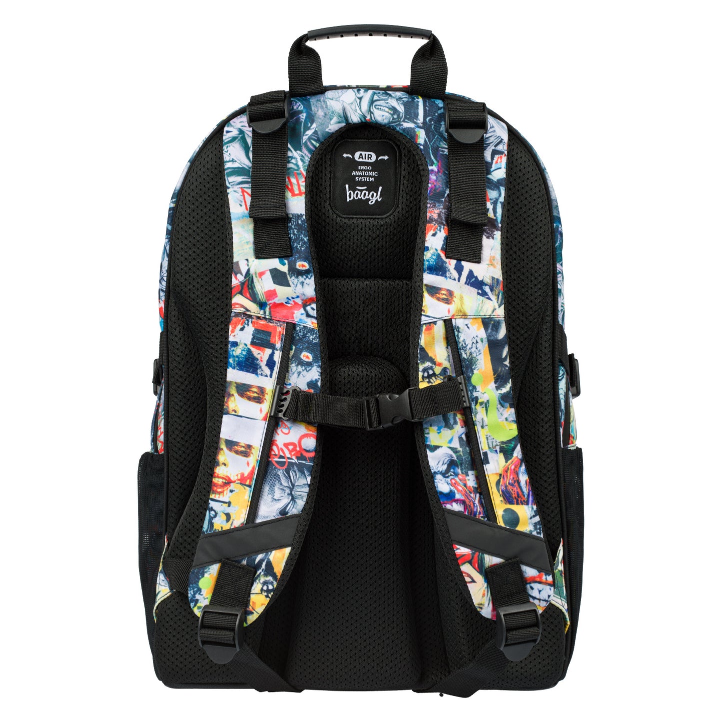 Skate Batman Comics Rucksack-Set 5tlg: Rucksack, Federmäppchen, Turnbeutel, Geldbörse, Heftmappe