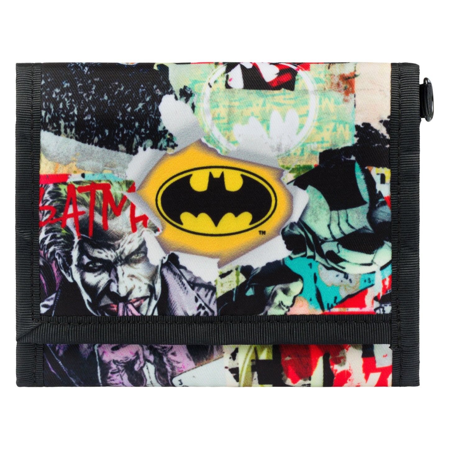 Skate Batman Comics Rucksack-Set 5tlg: Rucksack, Federmäppchen, Turnbeutel, Geldbörse, Heftmappe