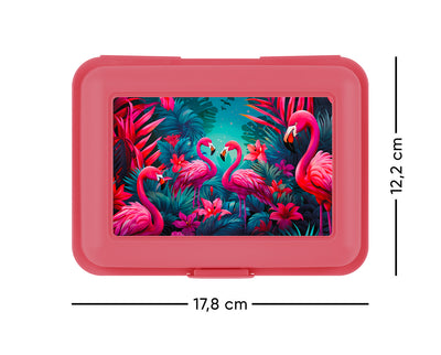 Brotdose Flamingos