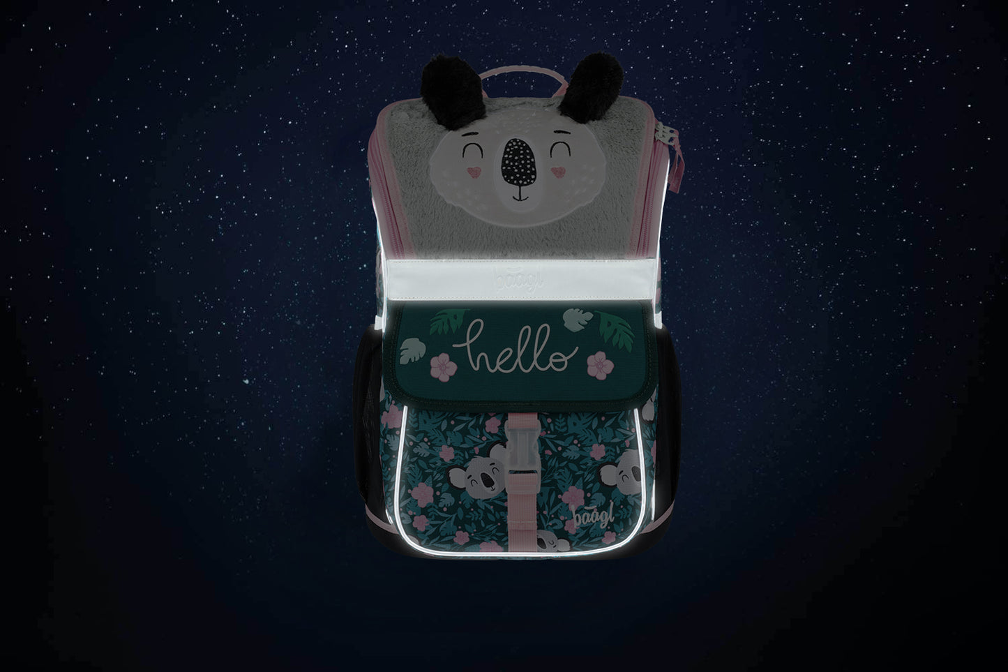 Zippy Baby Koala Schulranzen-Set 5tlg: Schulranzen, Federmäppchen, Turnbeutel, Geldbeutel, Heftmappe