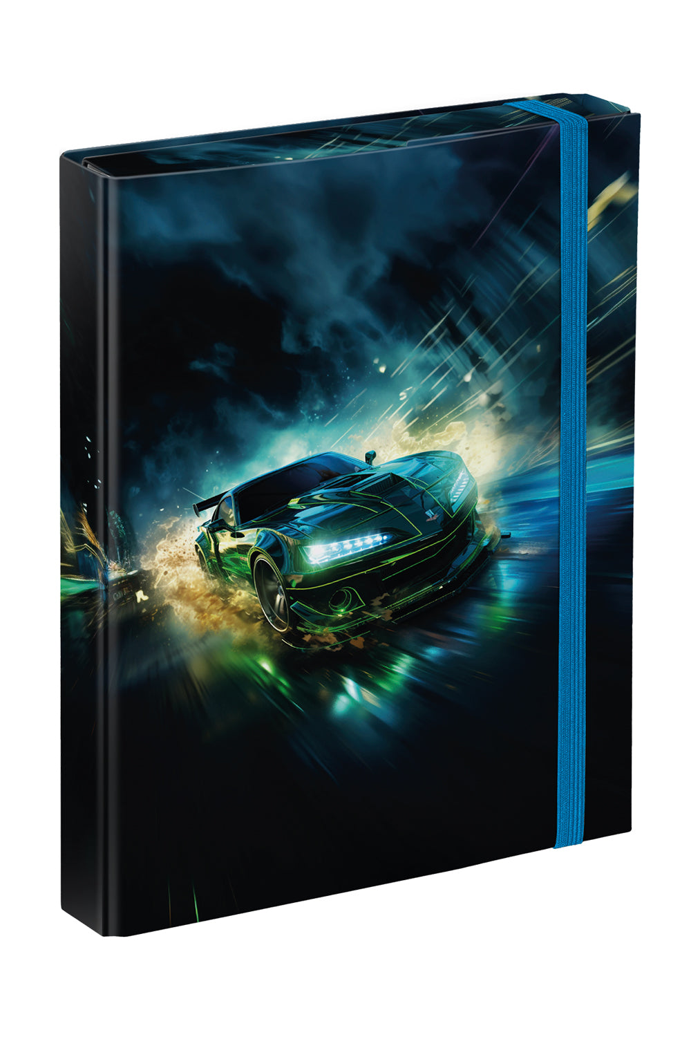 Heftmappe A5 Rennauto