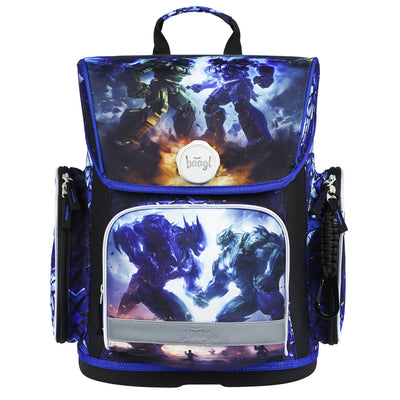 Ergo Roboter Schulranzen-Set 3tlg: Schulranzen, Federmäppchen, Turnbeutel