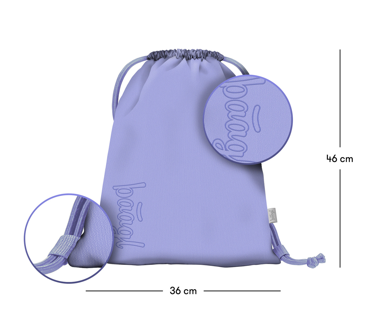 Skate Lilac Rucksack-Set 3tlg: Rucksack, Federmäppchen, Turnbeutel
