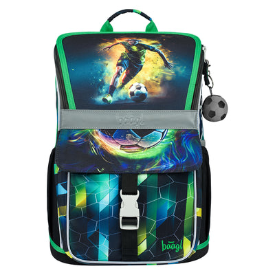 Zippy Fußballspieler Schulranzen-Set 3tlg: Schulranzen, Federmäppchen, Turnbeutel