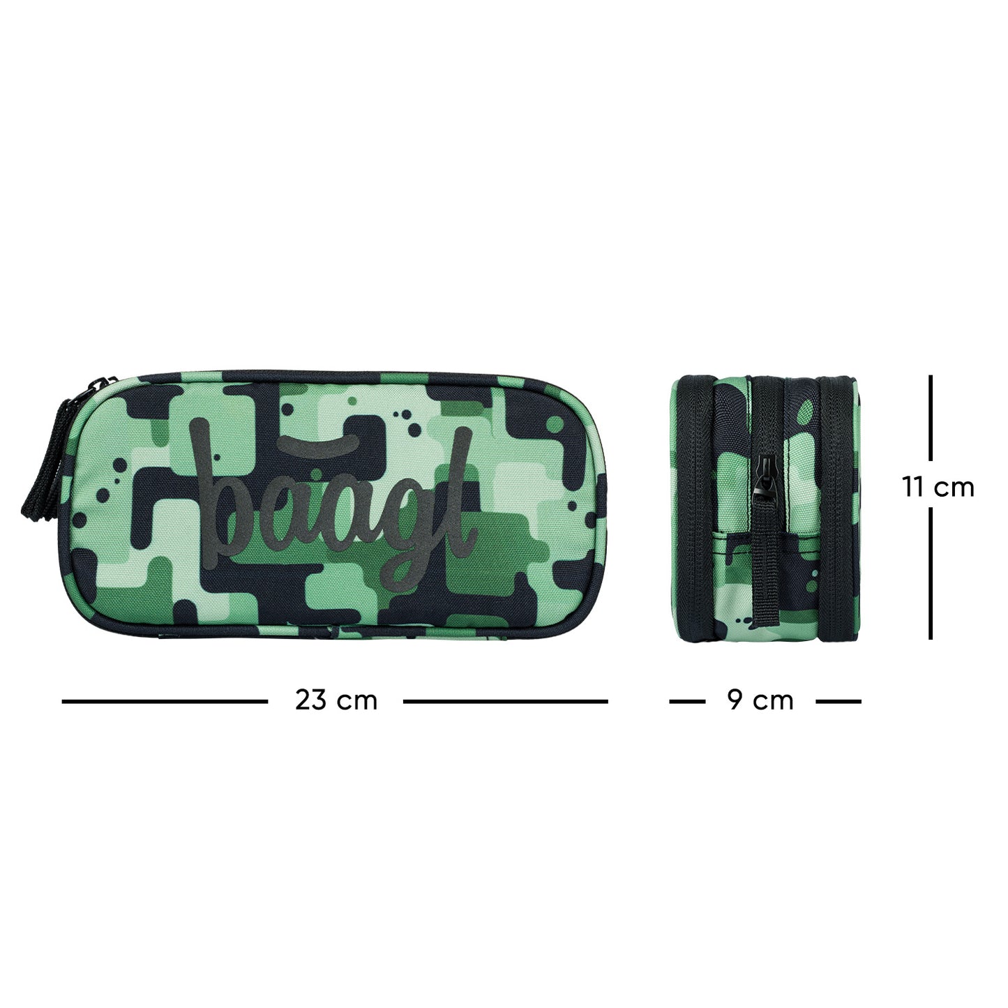 Coolmate Green Rucksack-Set 3tlg: Rucksack, Federmäppchen, Turnbeutel