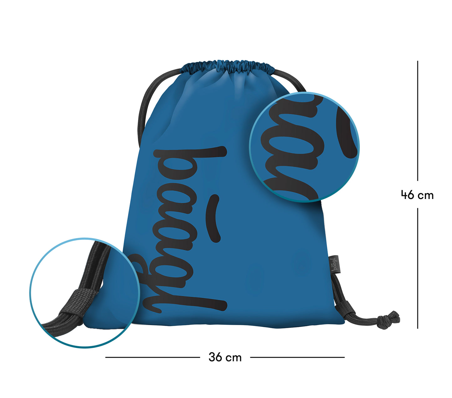 Coolmate Ocean Blue Rucksack-Set 3tlg: Rucksack, Federmäppchen, Turnbeutel