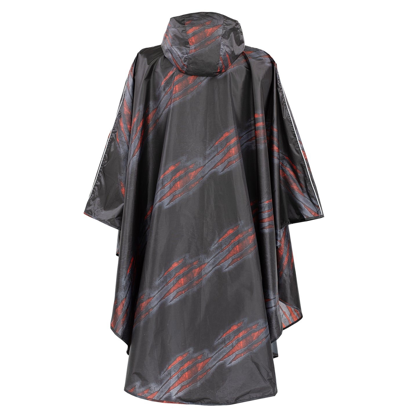 Outdoor-Regenponcho Hoop Lava Gr. L (150 -170 cm)