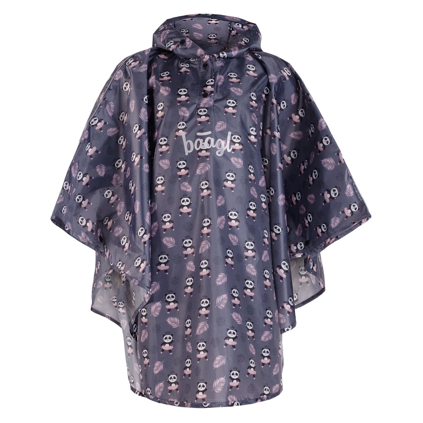 Outdoor-Regenponcho Panda Gr. XS (90 -110 cm)