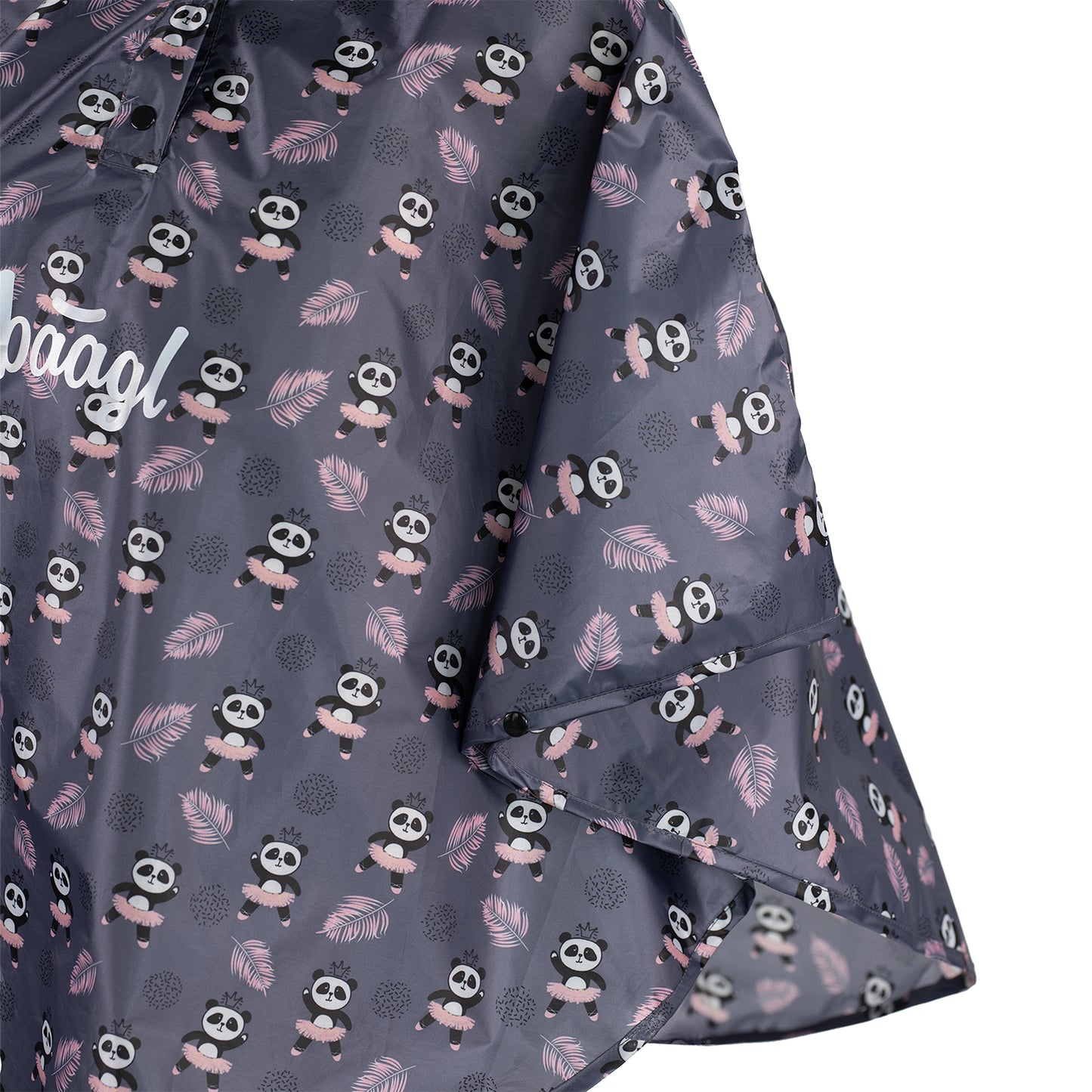 Outdoor-Regenponcho Panda Gr. S (110 -130 cm)