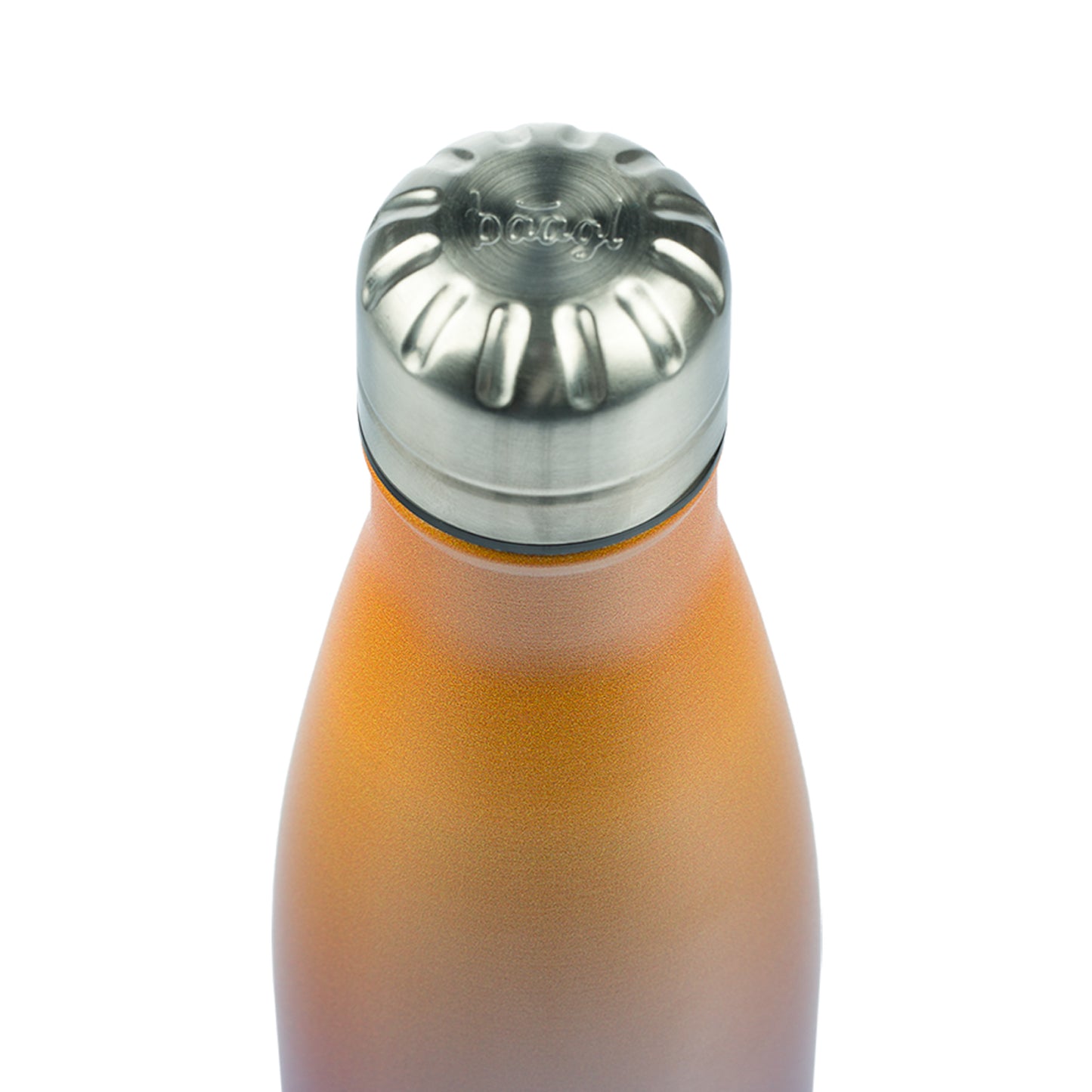 Thermoflasche mit Metalldeckel Gradient gelb-violett, 500 ml