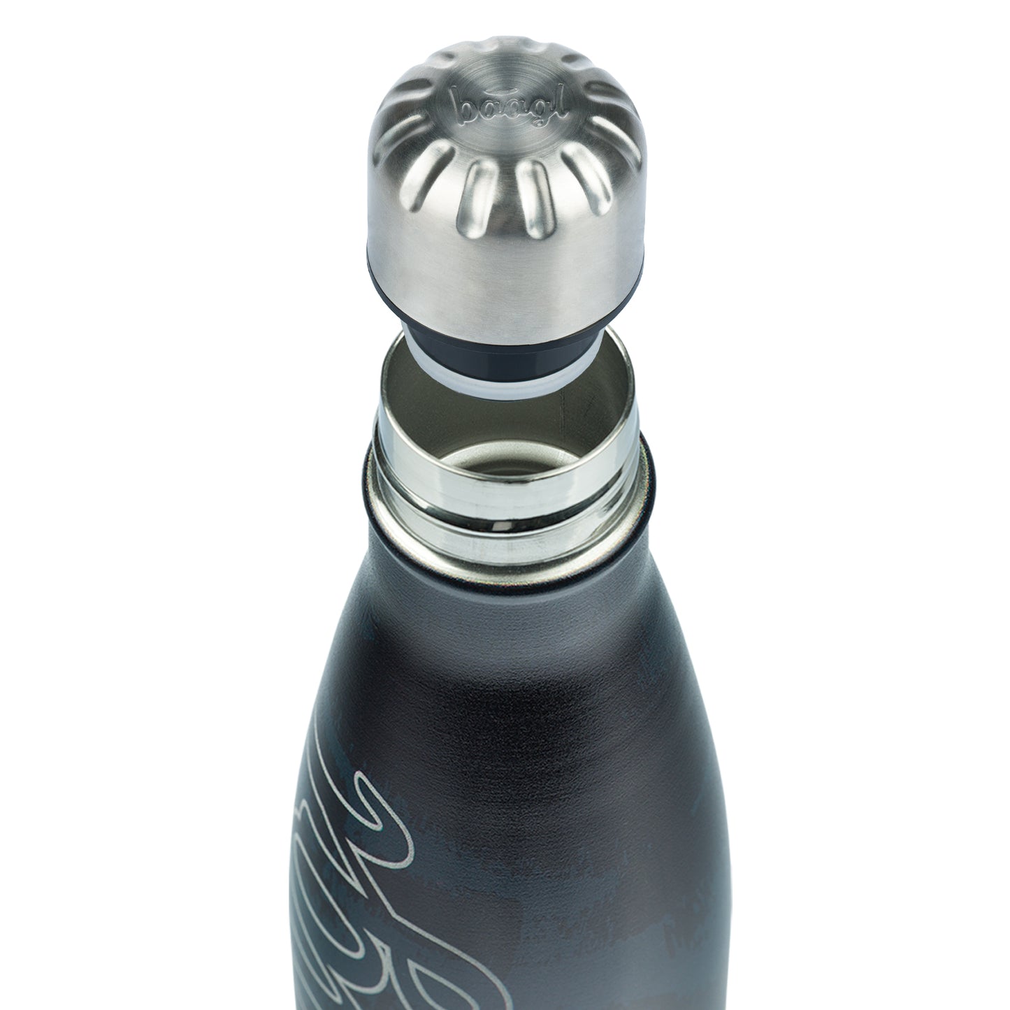 Thermoflasche mit Metalldeckel Dune, 500 ml