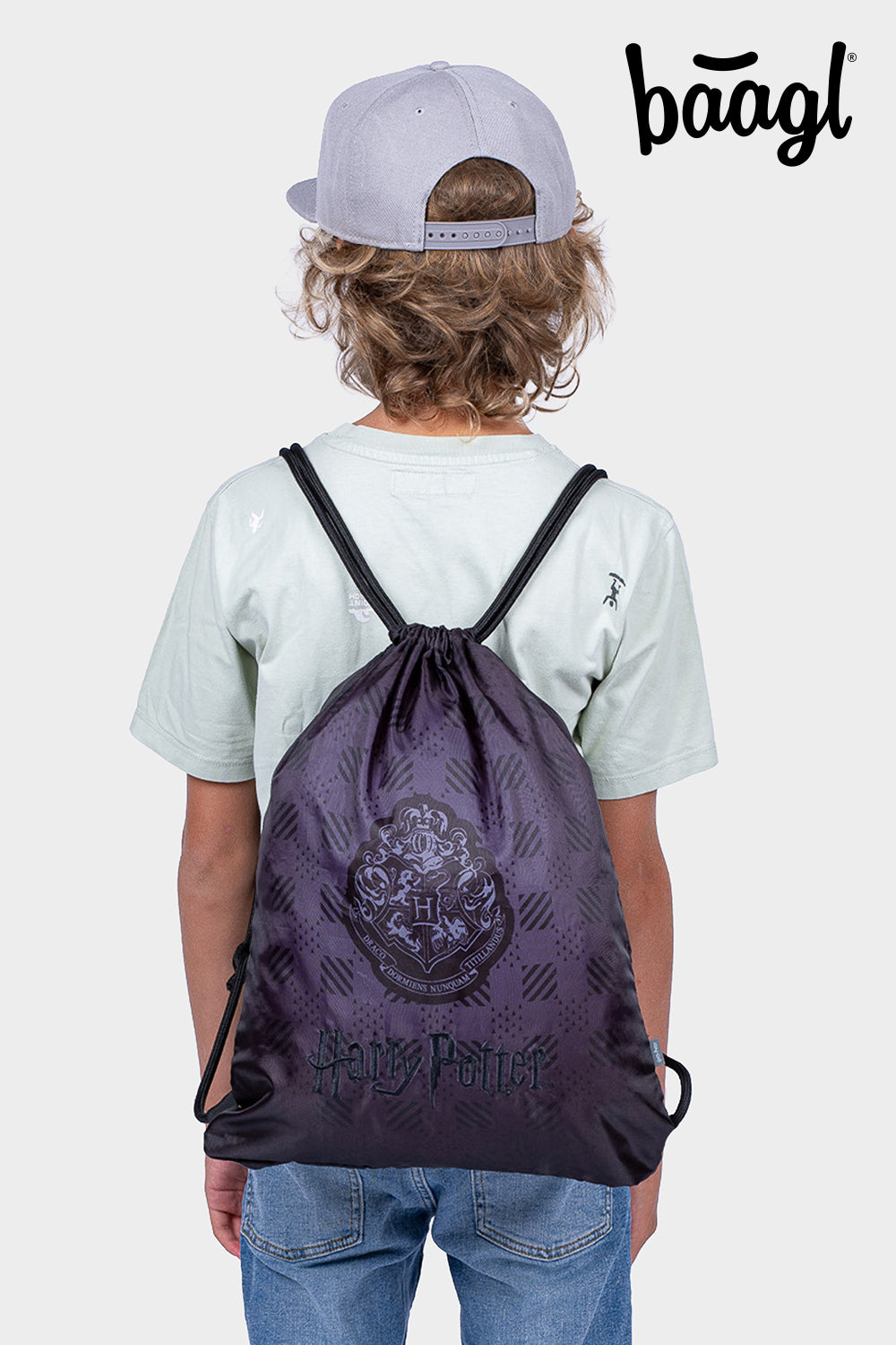Turnbeutel Harry Potter Hogwarts Schwarz