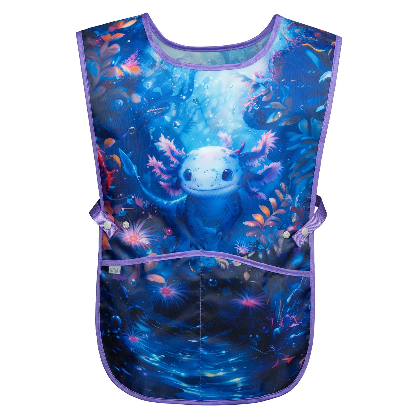 Ergo Axolotl Schulranzen-Set 5tlg: Schulranzen, Federmäppchen, Turnbeutel, Schürze, Geldbeutel