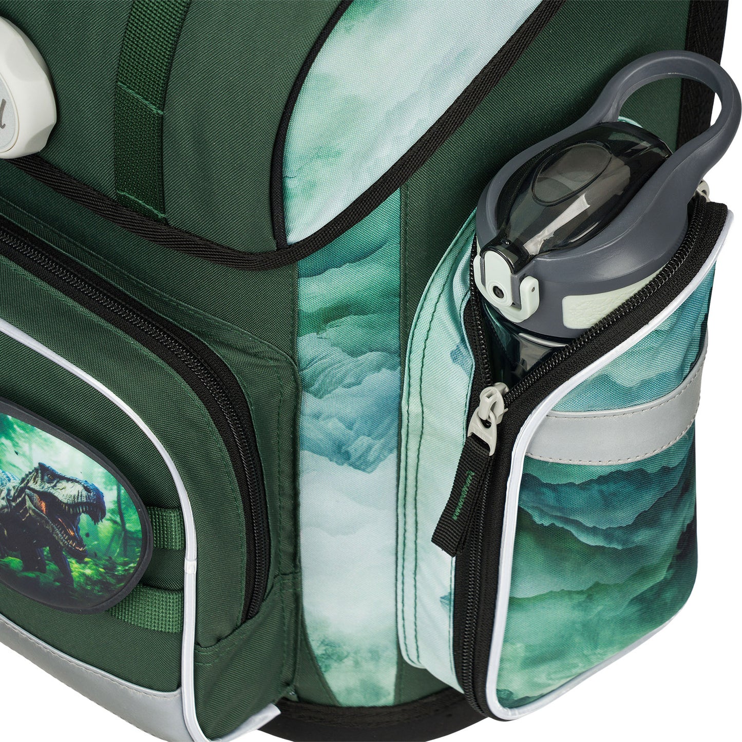 Ergo Dino Schulranzen-Set 3tlg: Schulranzen, Federmäppchen, Turnbeutel