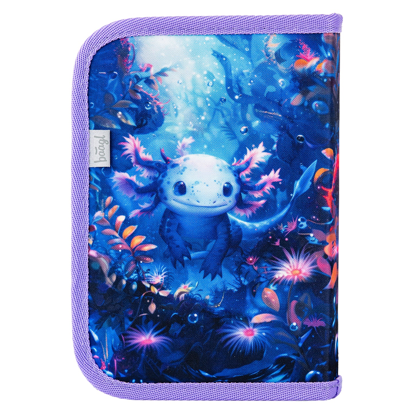 Federmäppchen 1-Fach Axolotl