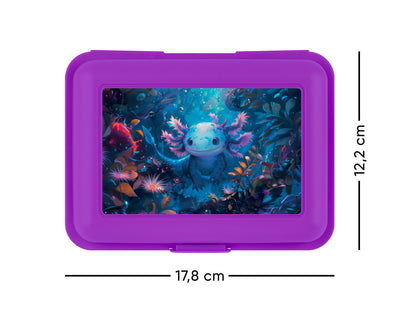 Brotdose Axolotl