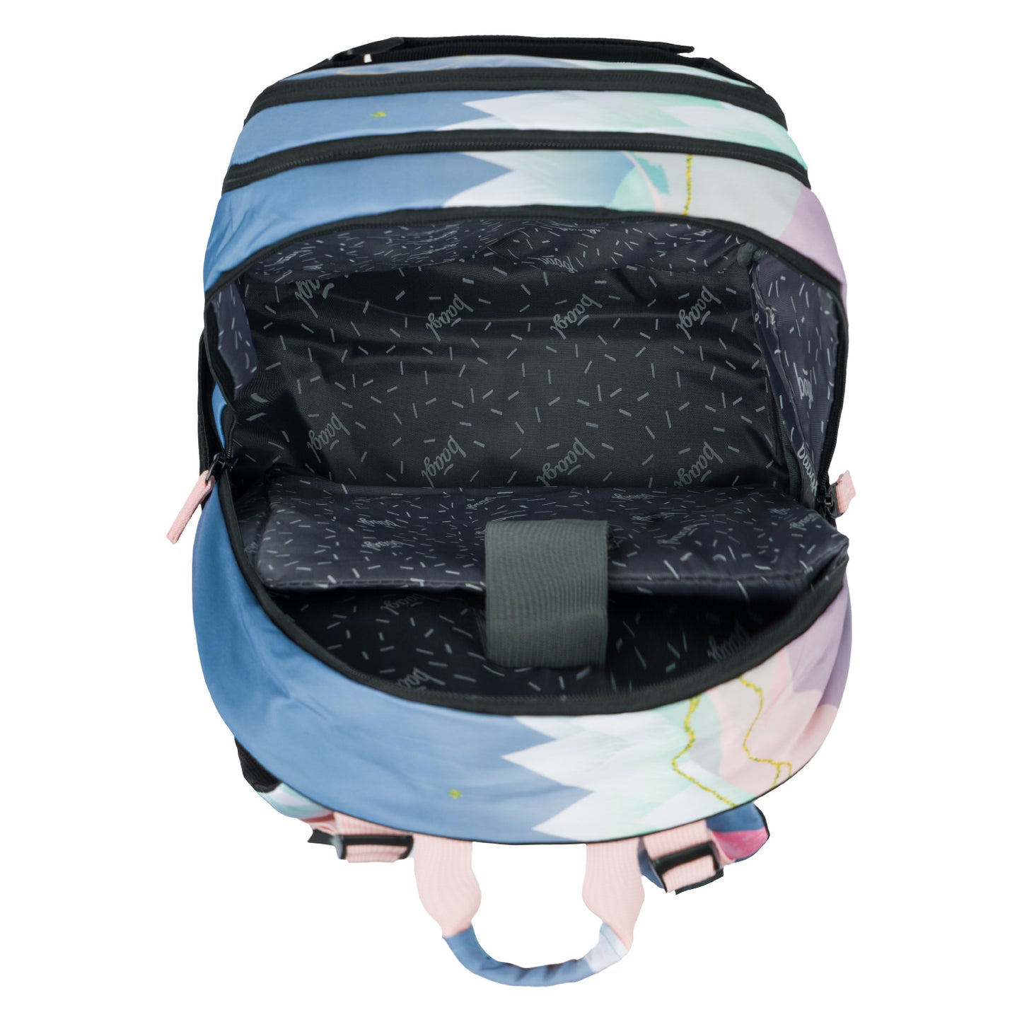 Skate Moon Rucksack-Set 5tlg: Rucksack, Federmäppchen, Turnbeutel, Geldbörse, Heftmappe