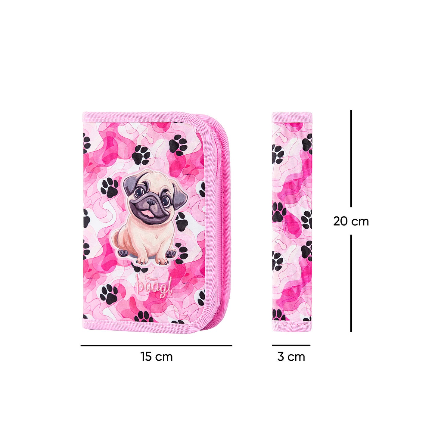 Federmäppchen 1-Fach Pfötchen