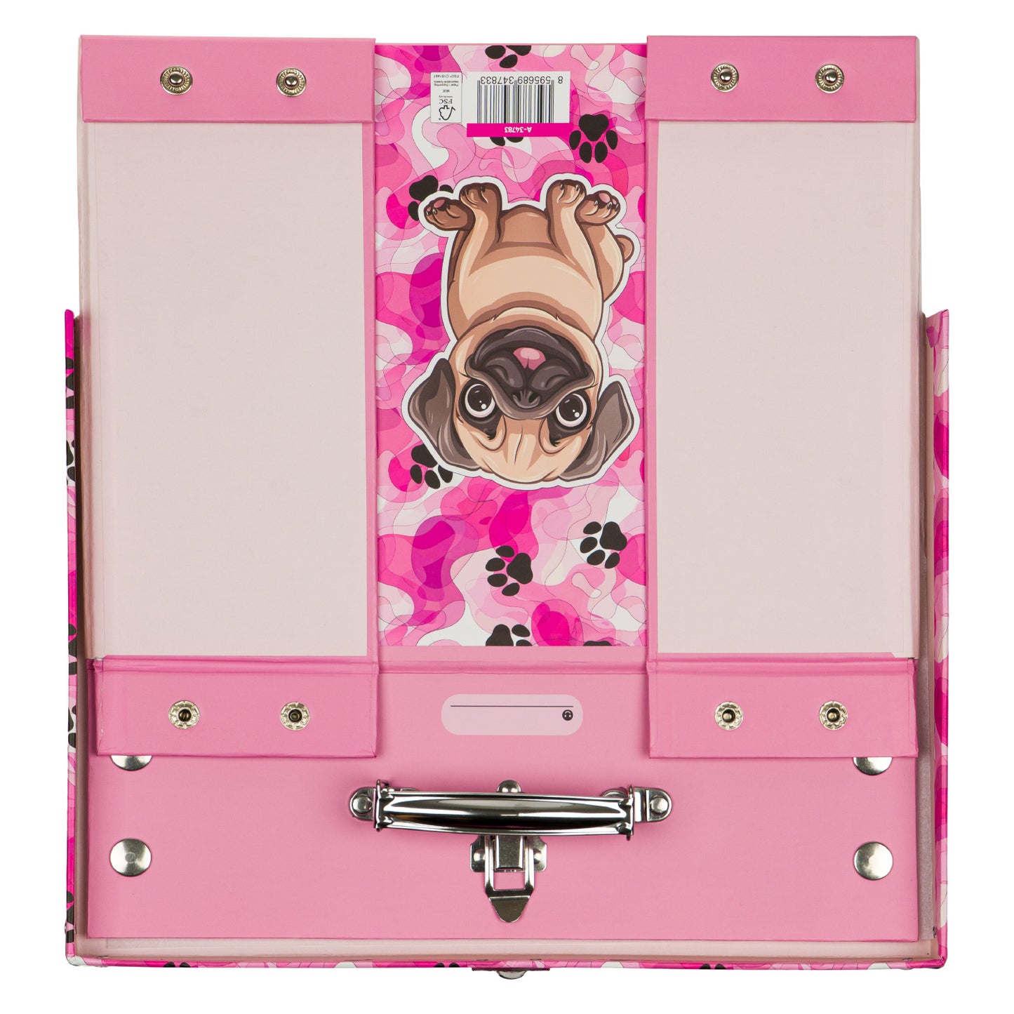 Faltkoffer mit geschmiedeten Ecken Pfötchen