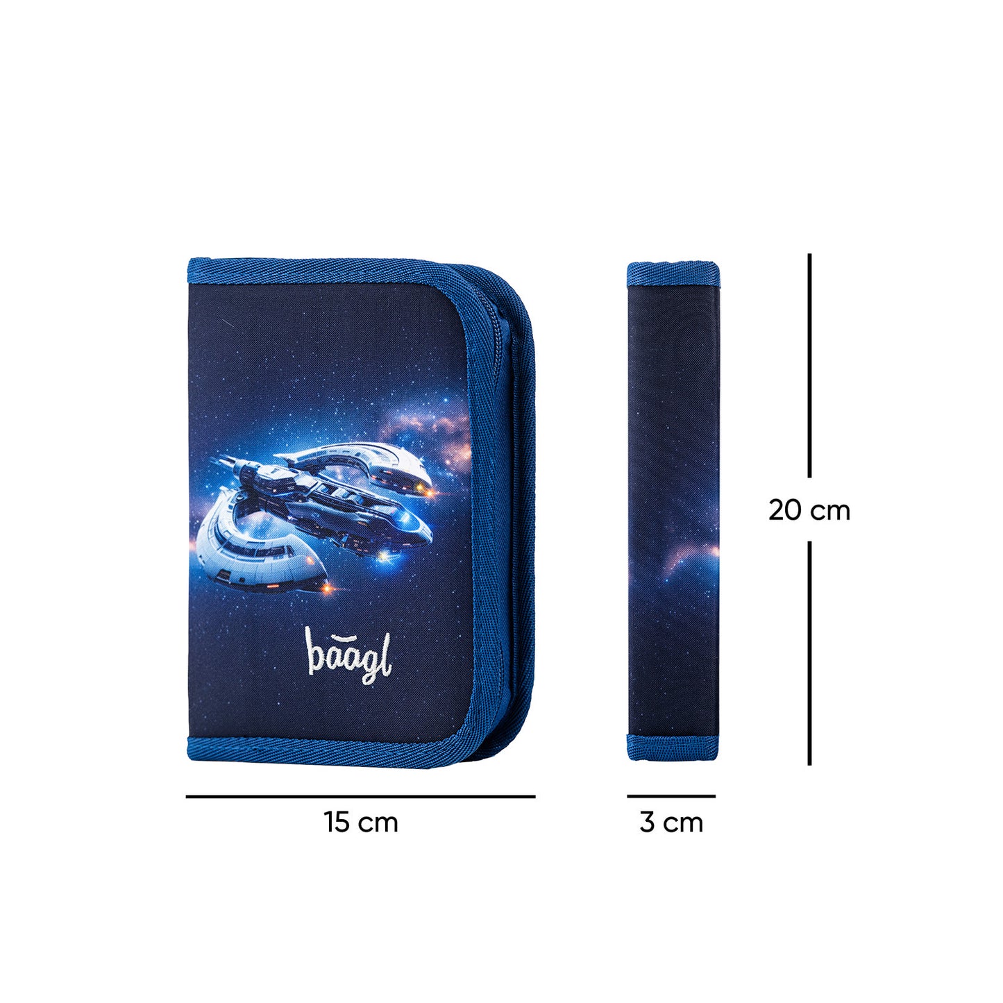 Federmäppchen 1-Fach Space Ship