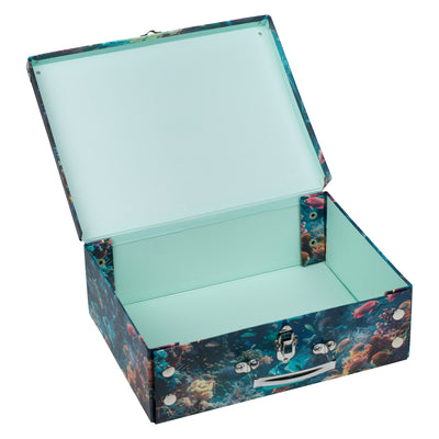 Faltkoffer mit geschmiedeten Ecken Delfin