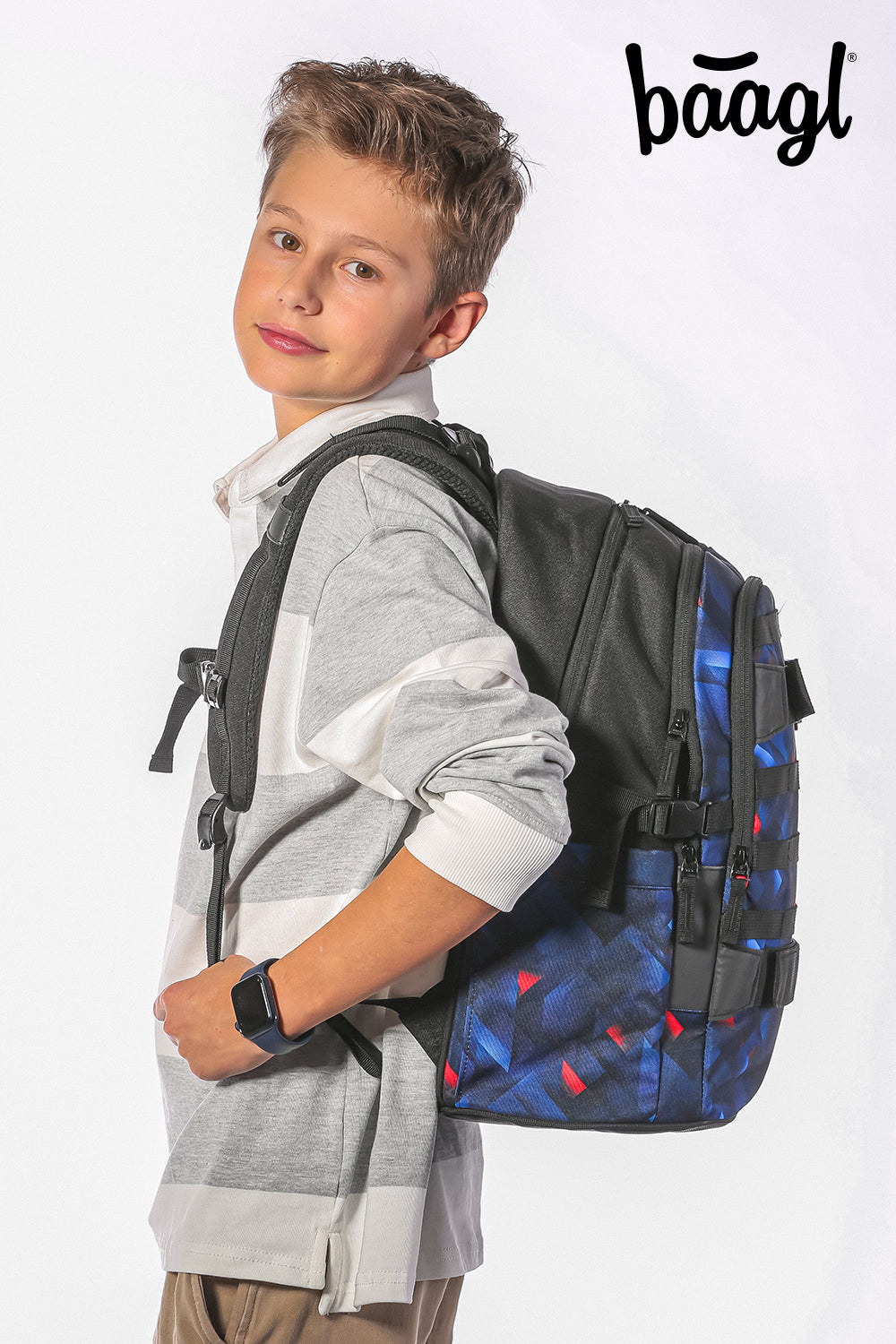 Schulrucksack Skate Indigo