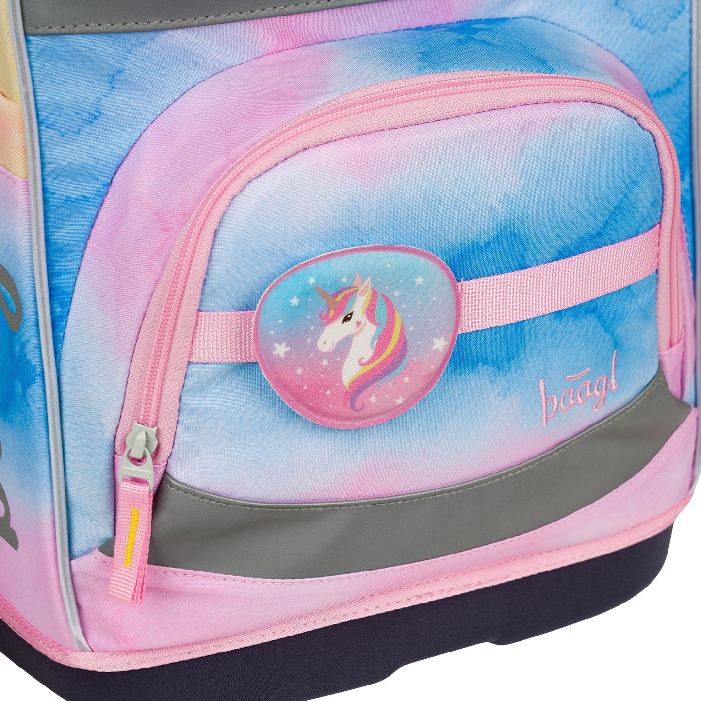 Schulranzen Zippy plus Regenbogen Einhorn