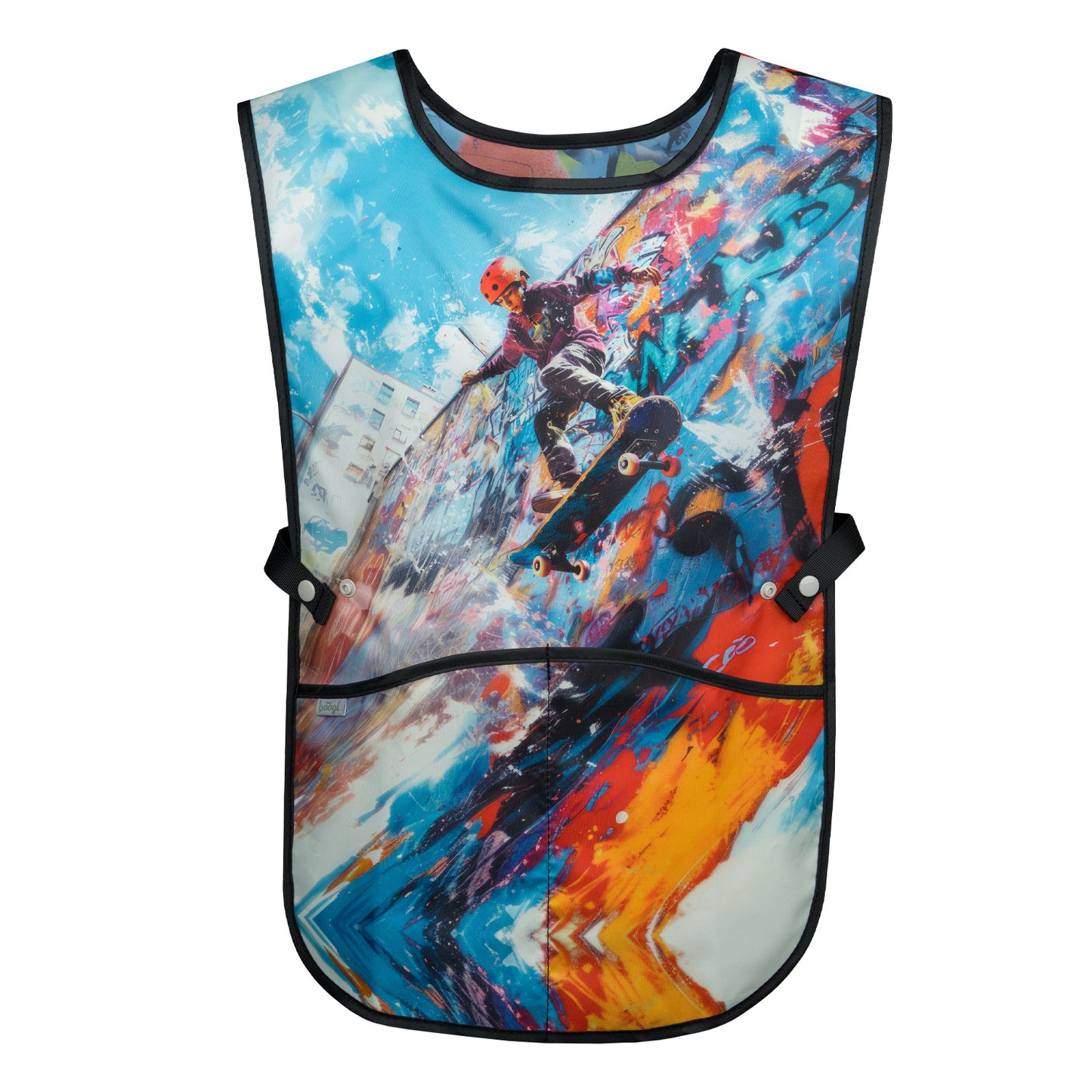 Zippy Skatepark Schulranzen-Set 5tlg: Schulranzen, Federmäppchen, Turnbeutel, Schürze, Geldbeutel