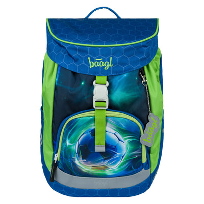 Airy Fussball Ball Rucksack-Set 5tlg: Rucksack, Federmäppchen, Turnbeutel, Heftmappe, Brotdose