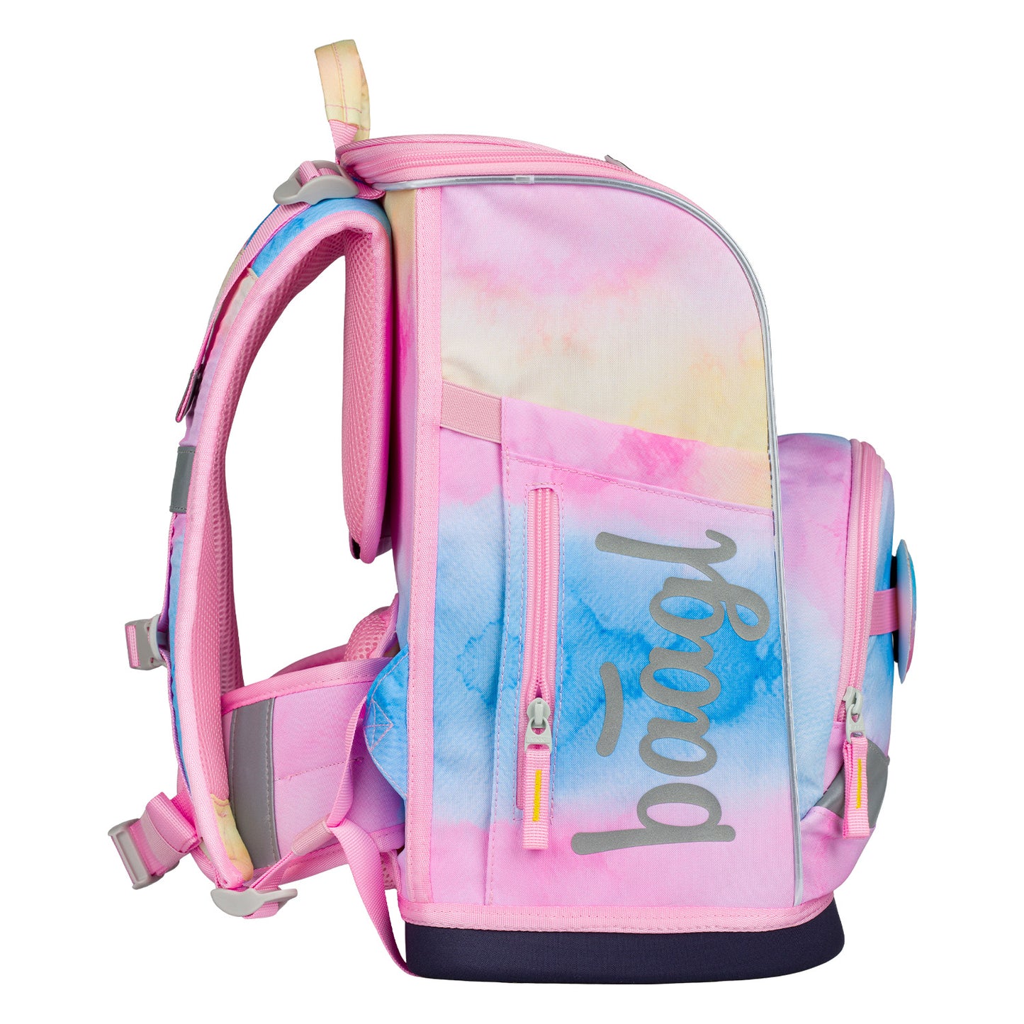 Zippy plus Regenbogen Einhorn Schulranzen-Set 3tlg: Schulranzen, Federmäppchen, Sportbeutel