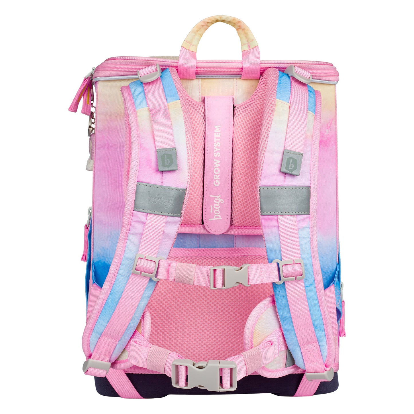 Zippy plus Regenbogen Einhorn Schulranzen-Set 3tlg: Schulranzen, Federmäppchen, Sportbeutel