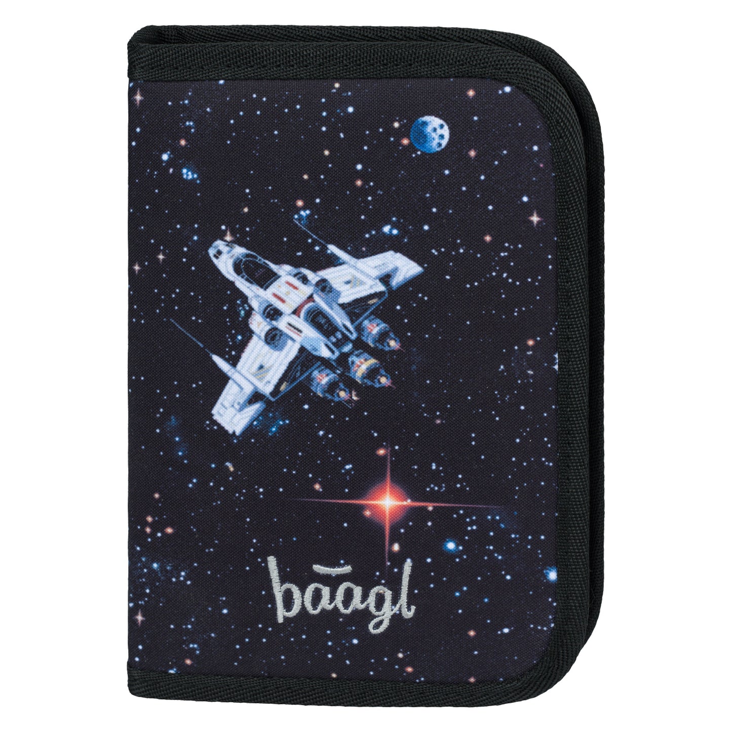 Zippy Pixel Space Schulranzen-Set 5tlg: Schulranzen, Federmäppchen, Turnbeutel, Schürze, Geldbeutel