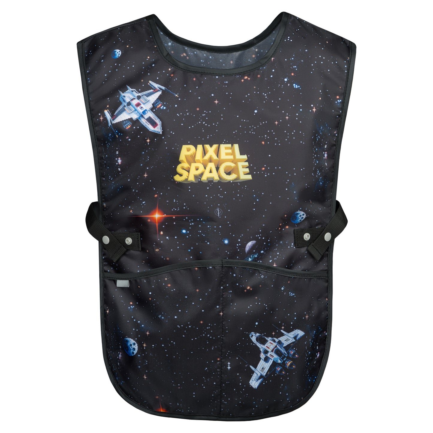 Zippy Pixel Space Schulranzen-Set 5tlg: Schulranzen, Federmäppchen, Turnbeutel, Schürze, Geldbeutel